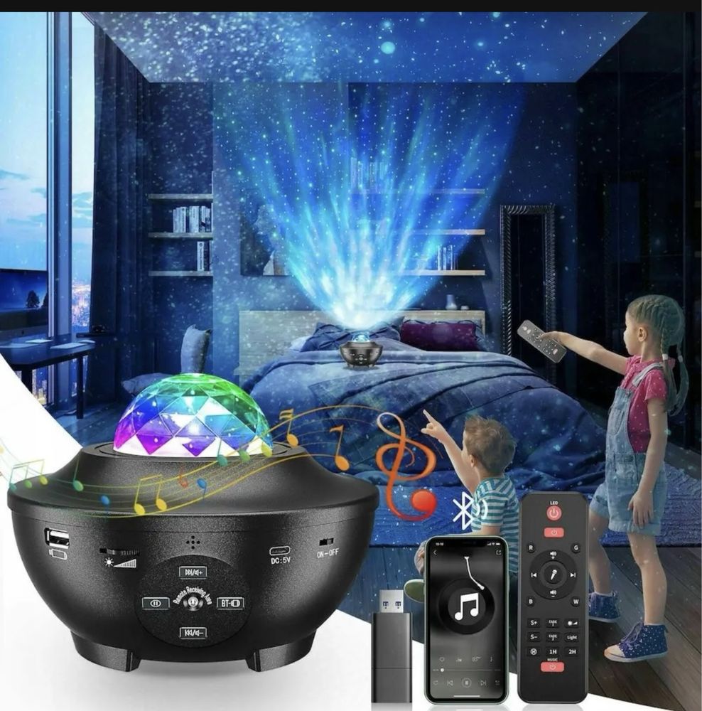 Lampka projektor R2 Invest wielokolorowy