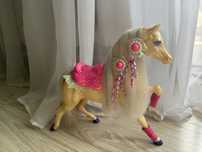 Mattel barbie koń 1983 vintage grające siodło