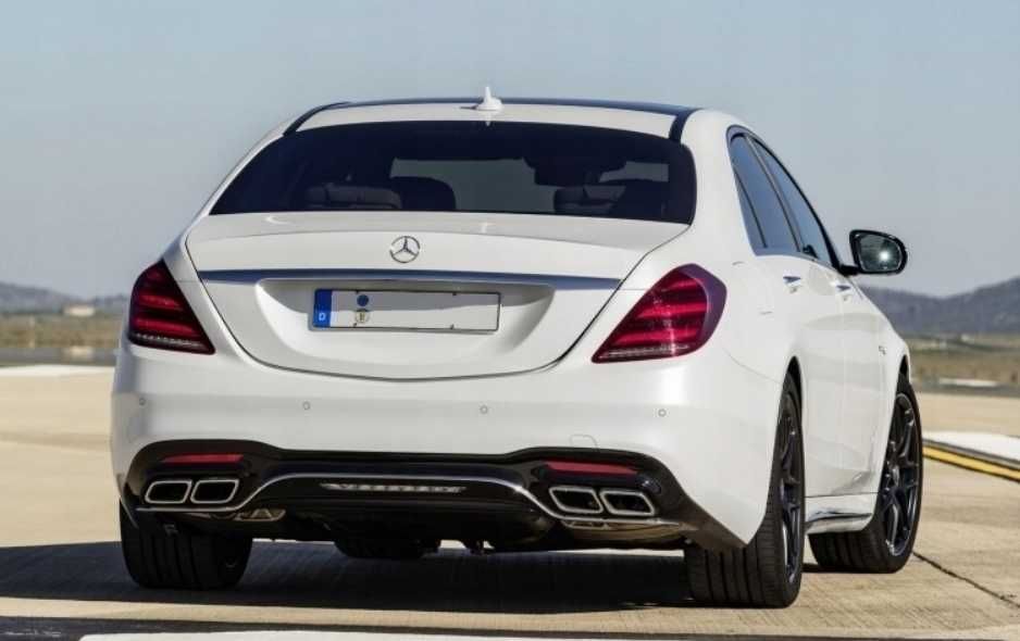 Końcówki wydechu MERCEDES AMG W222 W212 W219 W218 R231 czarne