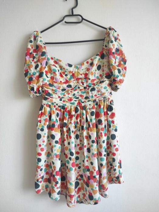 Sukienka Lilith Colorful Dots LAURELLA    Sukienka mini laurella