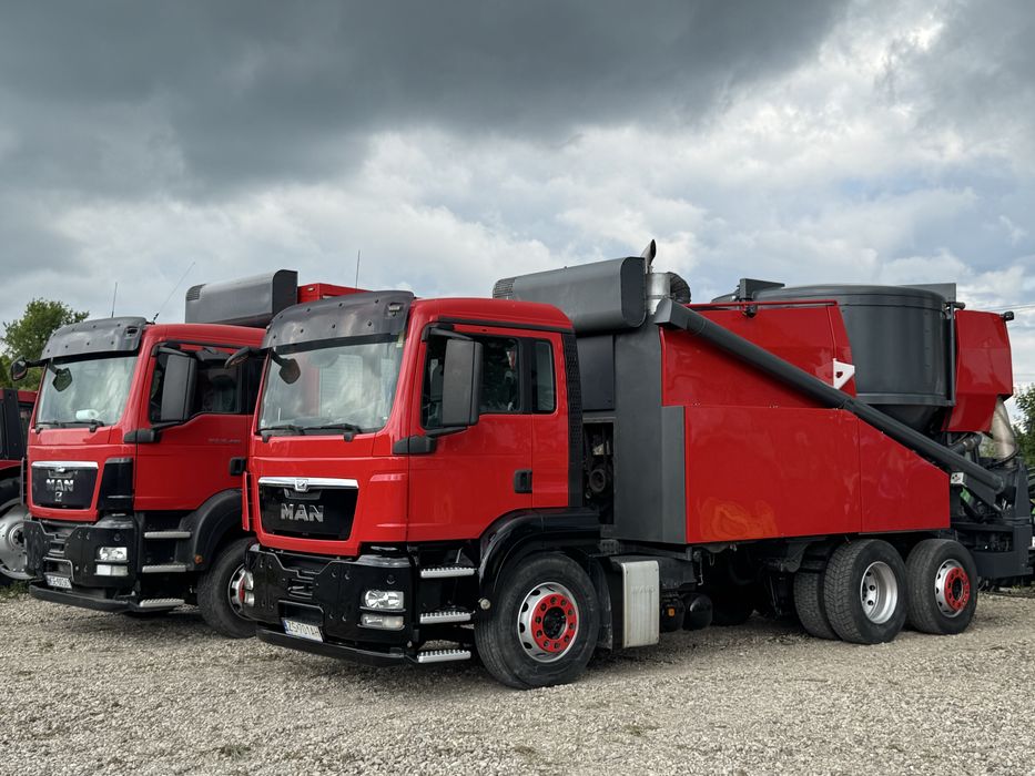 MOBILNA MIESZALNIA PASZ - usługi - Srutownik, Gniotownik, Żmijka