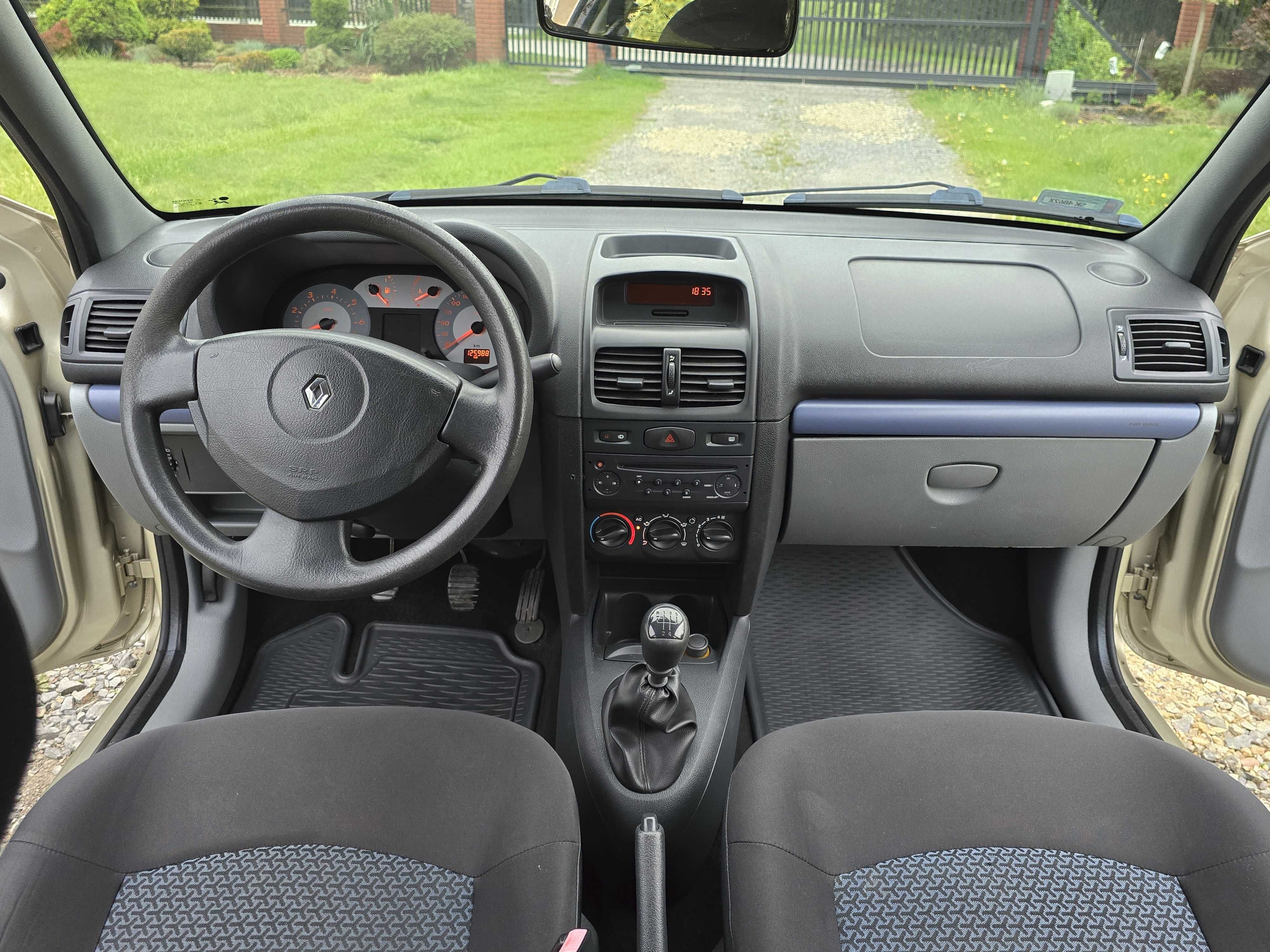 Renault Thalia 1.2 75KM, Krajowa, Klimatyzacja, Przebieg 126tys !!!