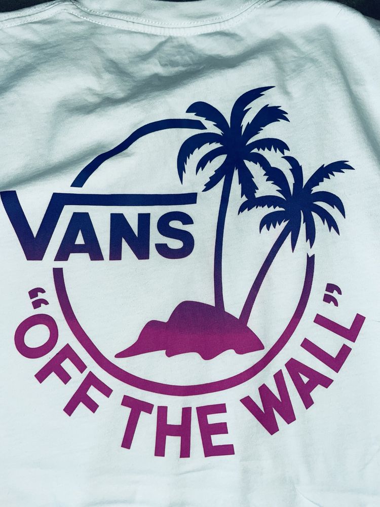 футболка vans принт