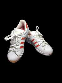 Женские кроссовки Adidas Superstar Paisley 38р белые