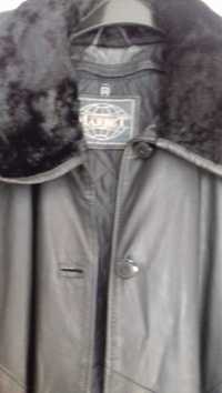 Plaszcz kurtka roz XL-skora naturalna