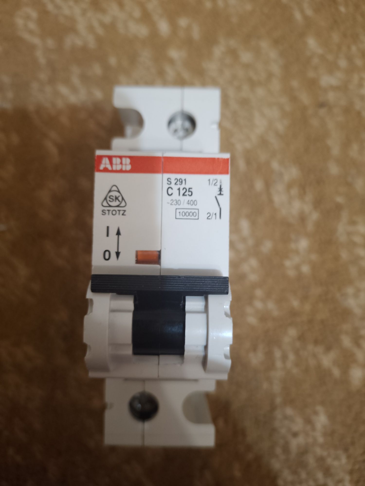 Автоматический выключатель 1п 100A С 10кА ABB S291-C