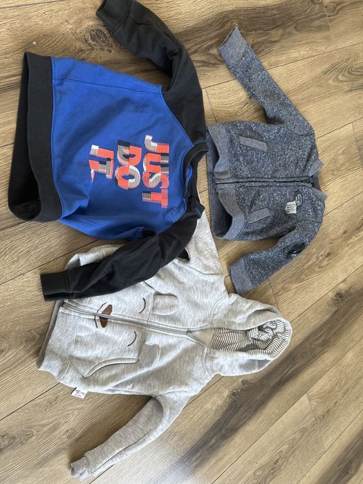Bluzy chlopiece 3 sztuki za 9 zl