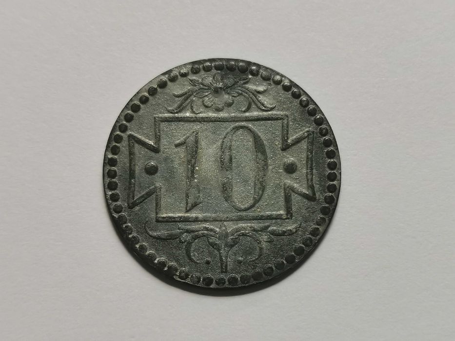 10 pfennig 1920 Wolne Miasto Gdańsk