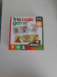 Jogo Educativo HEADU Trio Logic Game (3-6 anos)