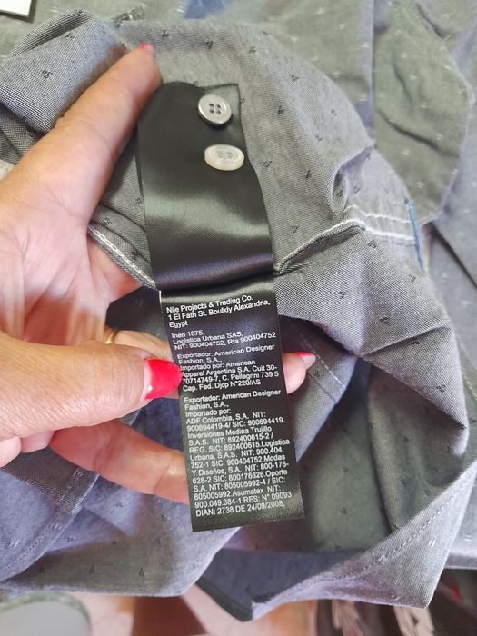 Camisa Cinzenta Calvin Klein Jeans