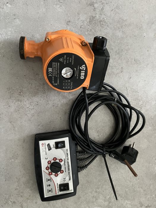 Pompa obiegowa IBO + regulator