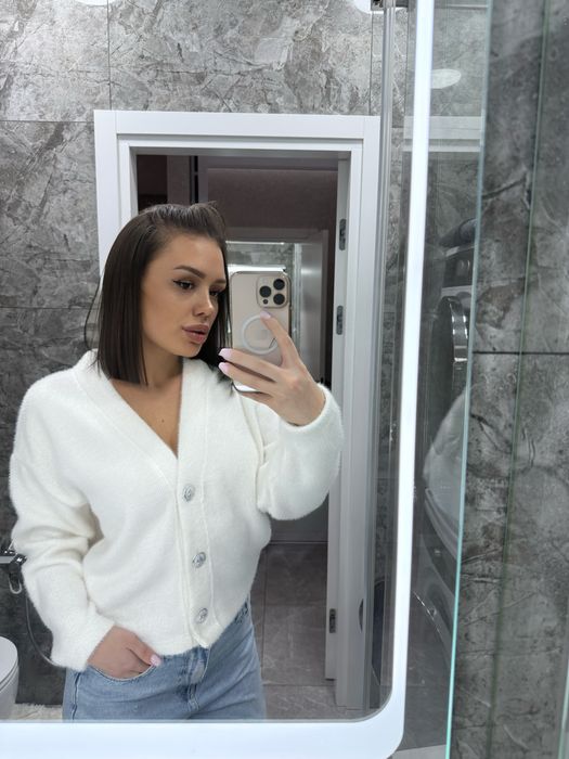 Кардиган ангора,собственное производство,20шт s/m