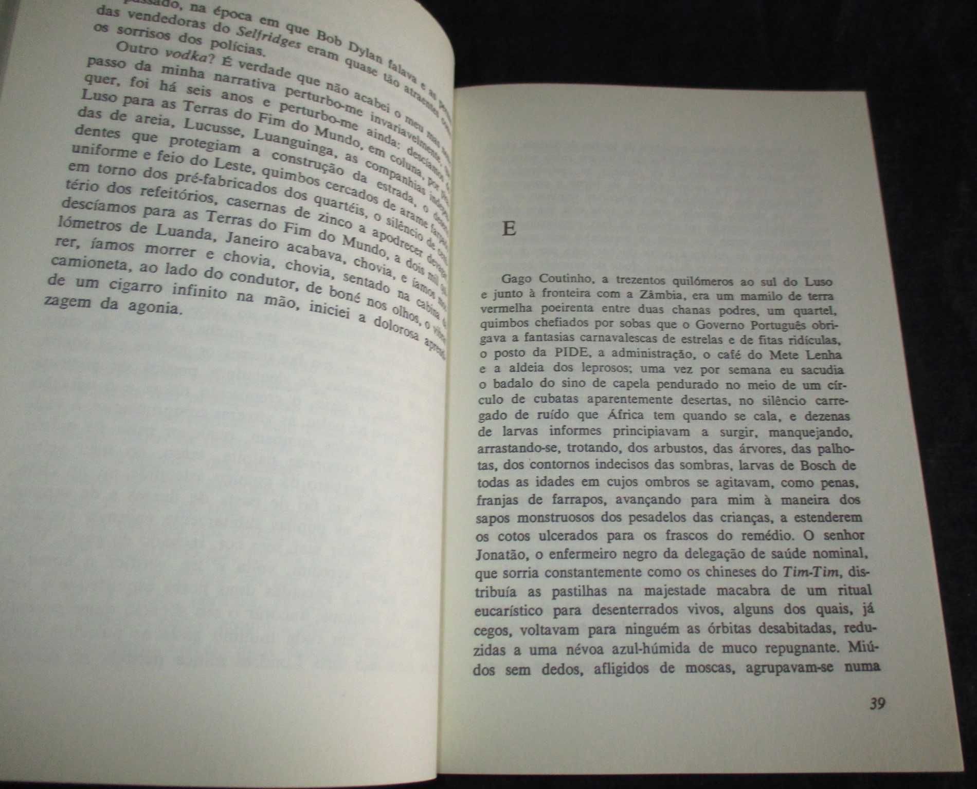 Livro Os Cus de Judas António Lobo Antunes 7ª edição