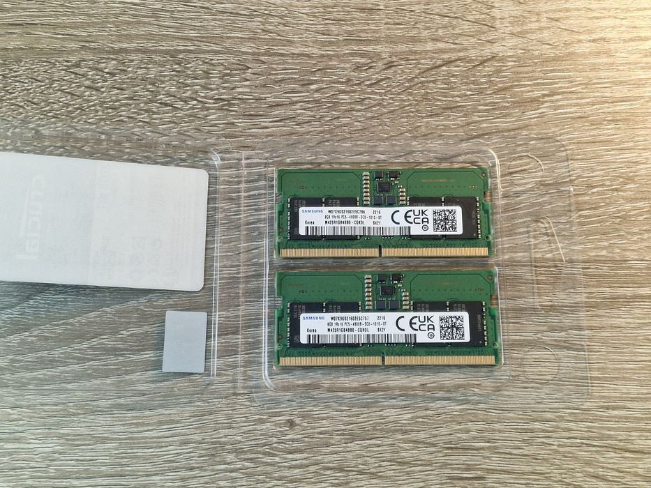 16gb DDR5 оперативна пам'ять Samsung