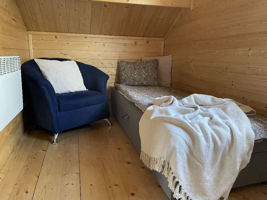 Wolny weekend!!!Domek drewniany z kominkiem; Sauna; Jaccuzi