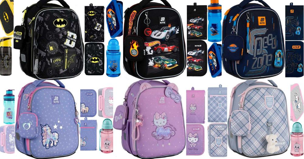 Набір Kite рюкзак пенал сумка для взуття SET_25-555S