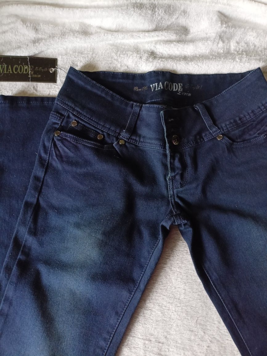 Damskie nowe jeansy vintage y2k