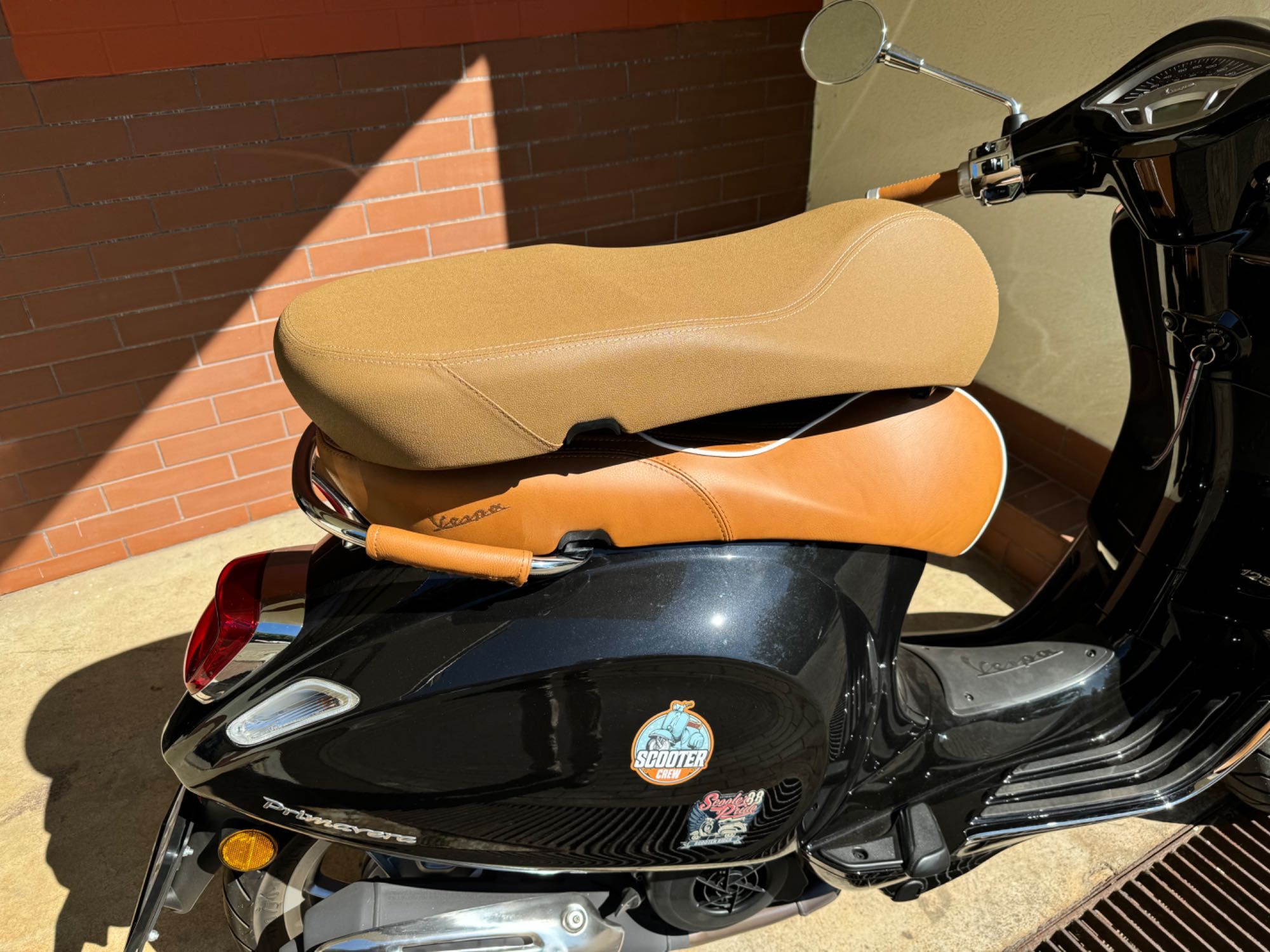 Nowa kanapa do Vespy Primavera / Sprint 125 ccm