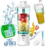 Blender do koktajli z 6 nożami, Sokowirówka 600 ml Sport Cap