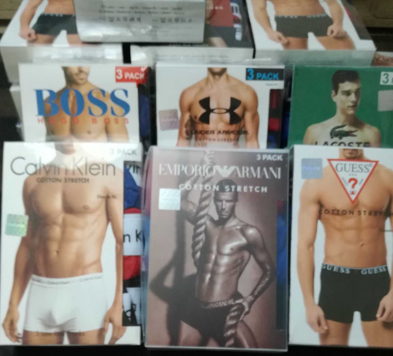 Bokserki Męskie 3-pack BAWEŁNA