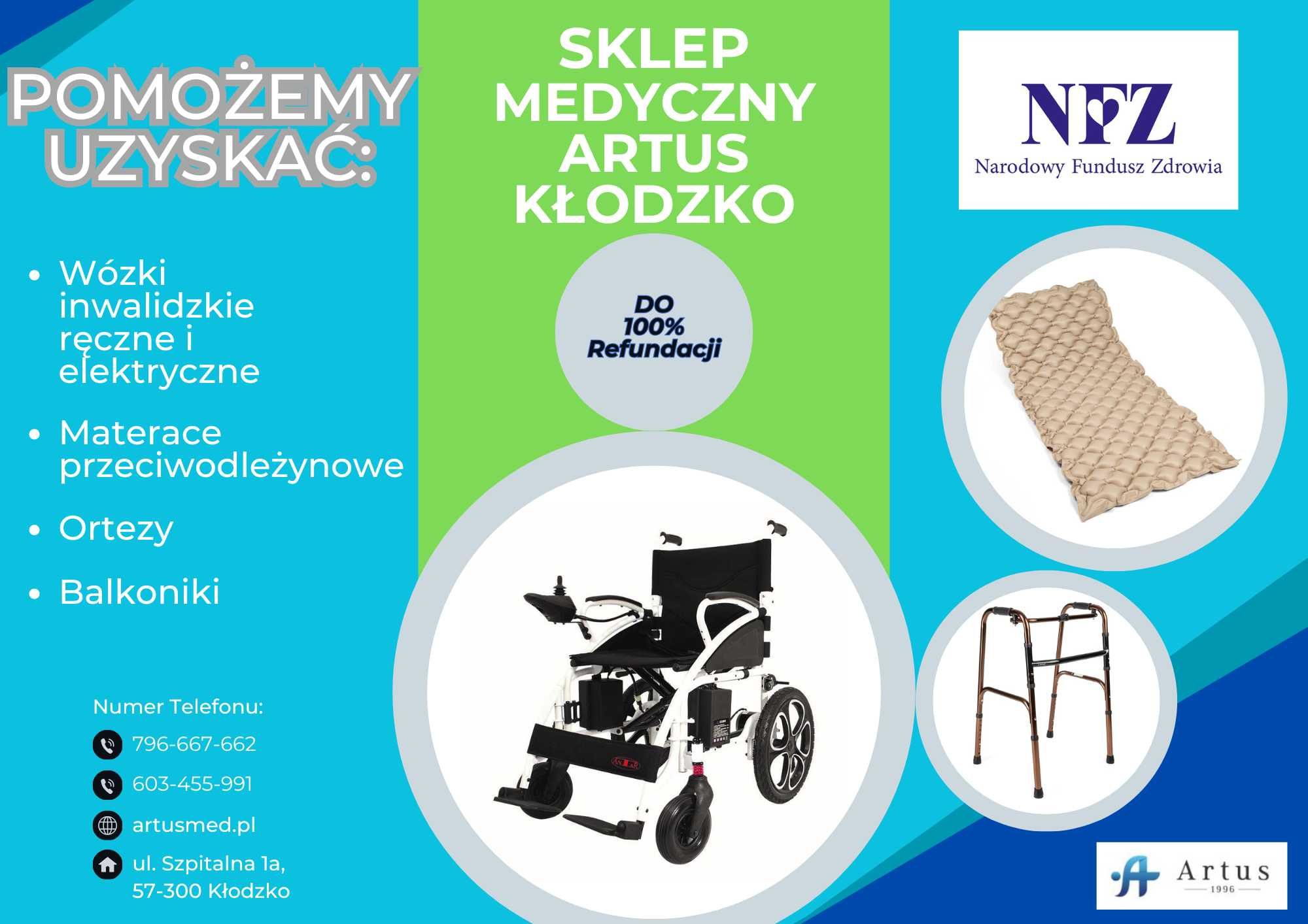 Transport medyczny i sanitarny pacjentów ze zniżką 50% .