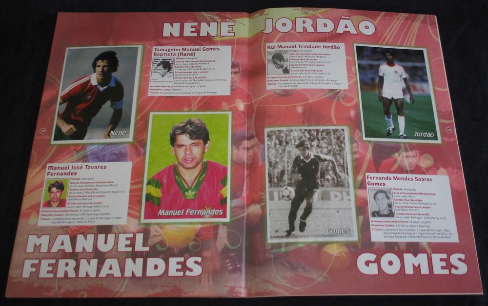 Livro Álbum Glórias da Selecção Record Completa