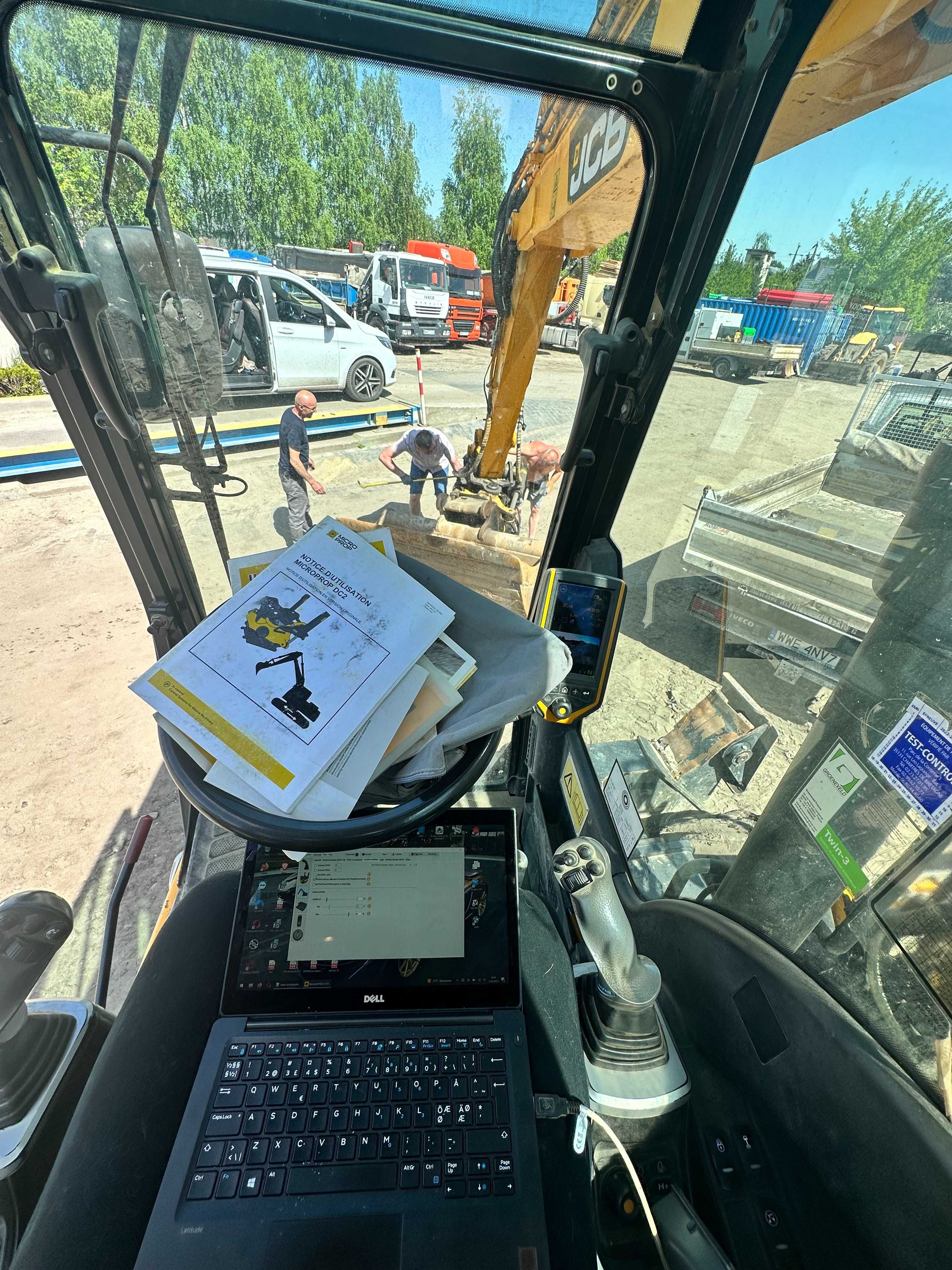 Engcon, Rototilt, SVAB programowanie sterowników, naprawy, adaptacje