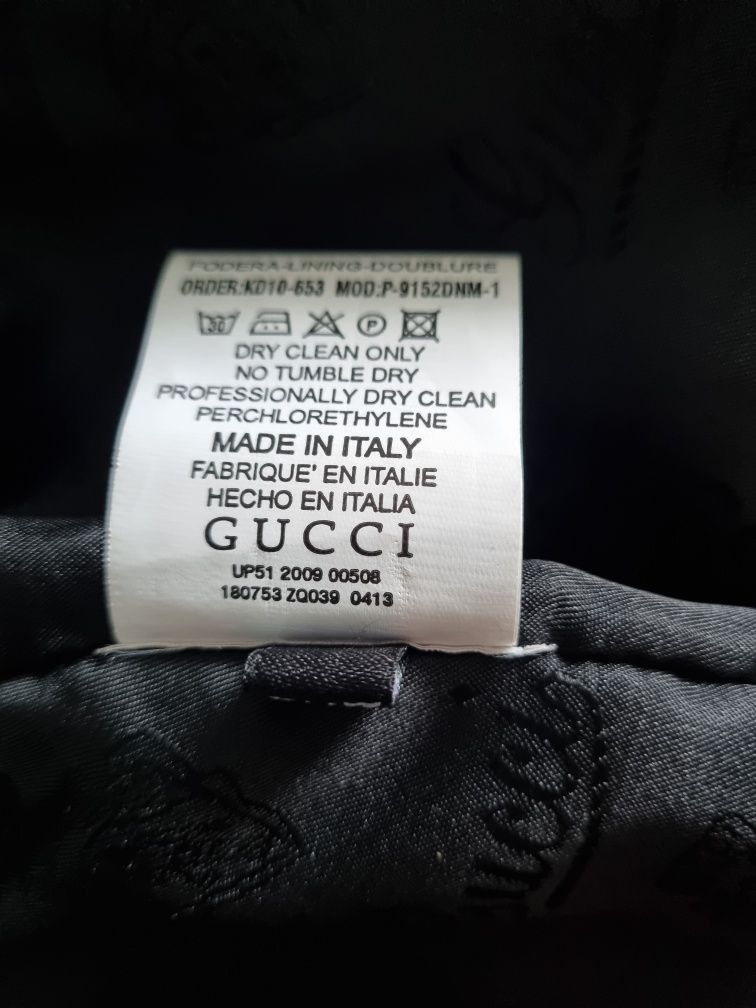 Gucci kurtka skórzana 2XL
