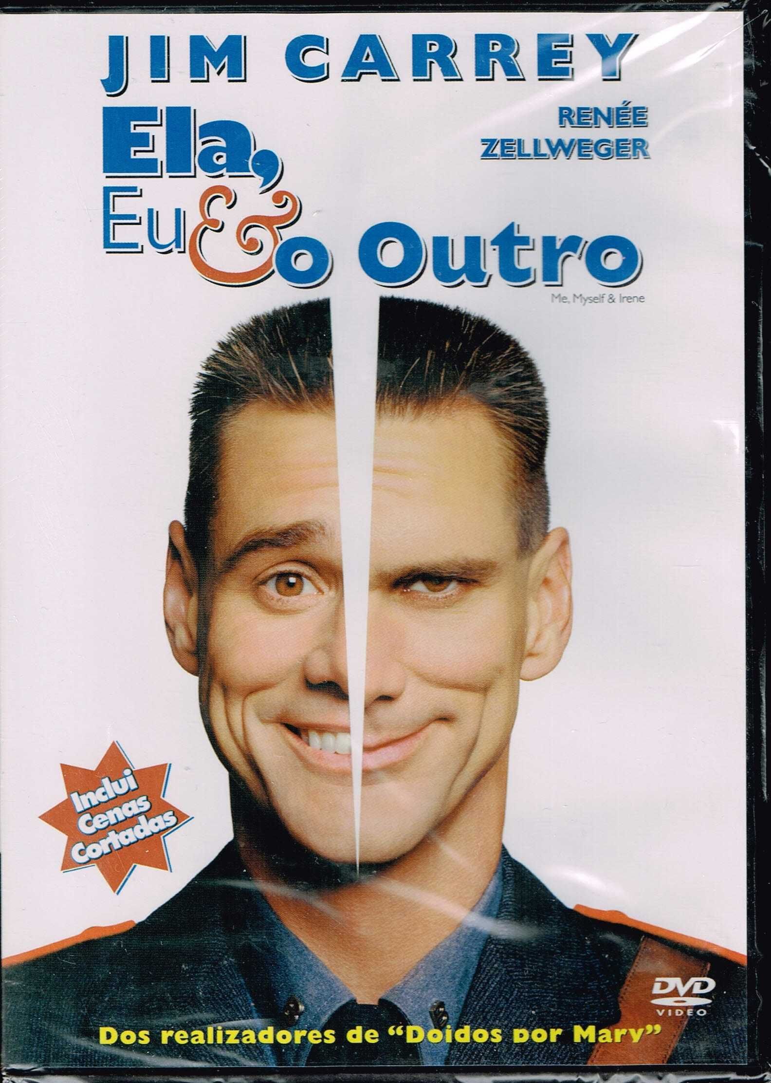 Filme em DVD: Ela, Eu e o Outro "Me, Myself & Irene" - NOVO! SELADO!