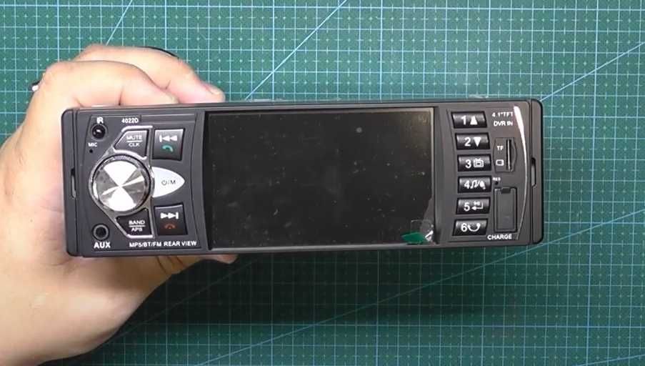 МАГНІТОЛА автомобільна з пультом та екраном bluetooth usb 1 din