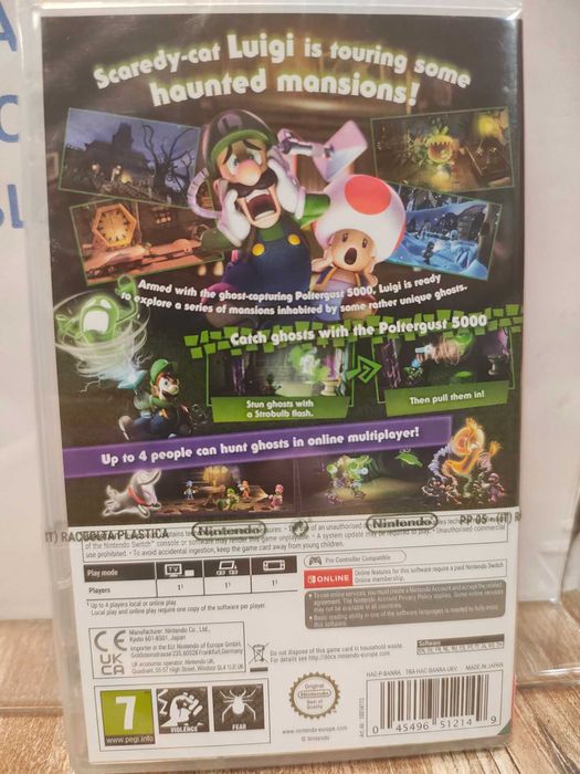 Luigi's Mansion 2 HD Switch,  Sklep Wysyłka Wymiana