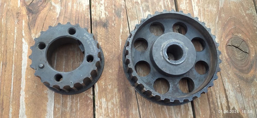 Шестирня розпридвала 2.4 .на Т4