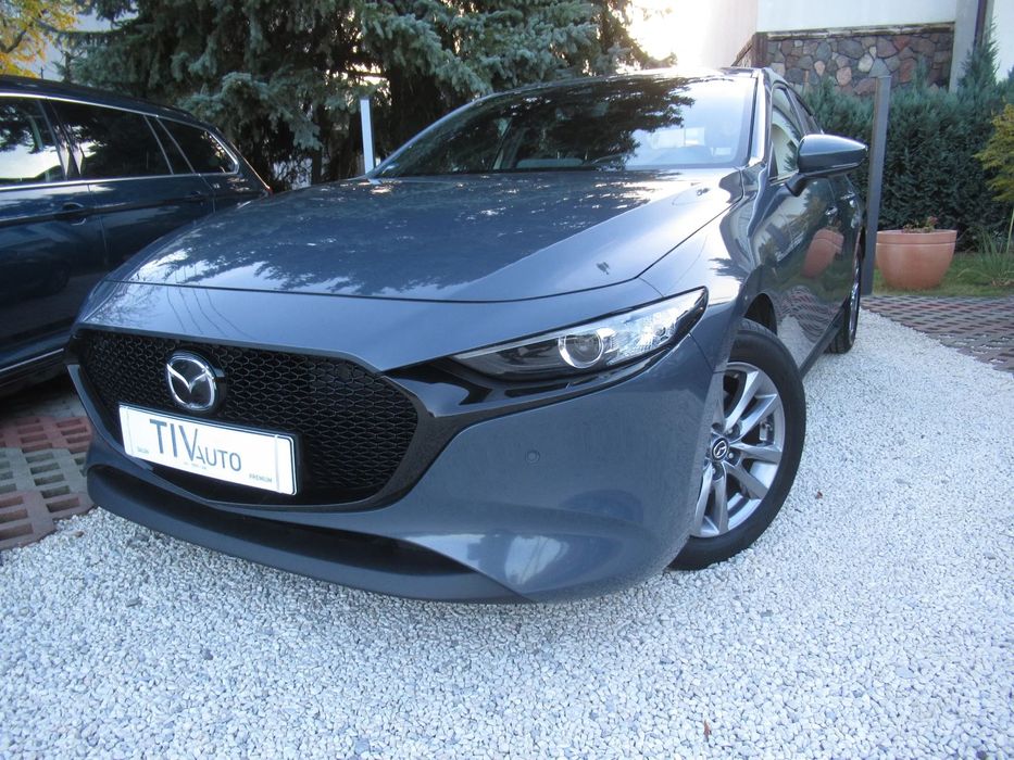 Mazda 3 BEZSZKODOWY Fabryczna Gwarancja KANJO HUD Martwe Pole Salon FV23%