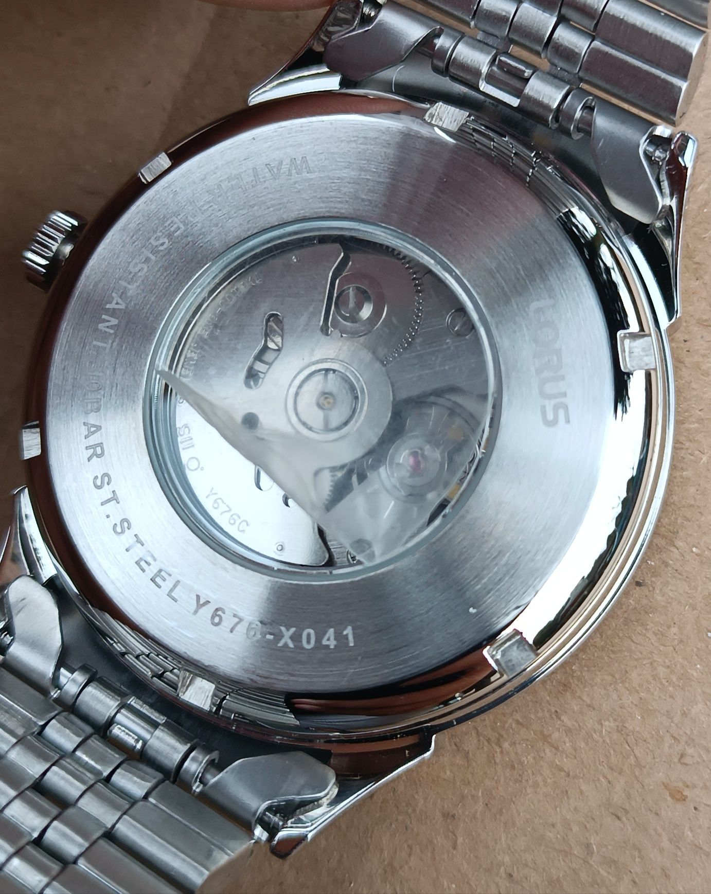 Zegarek męski Lorus RL473AX9G Automatic Silver + Gwarancja