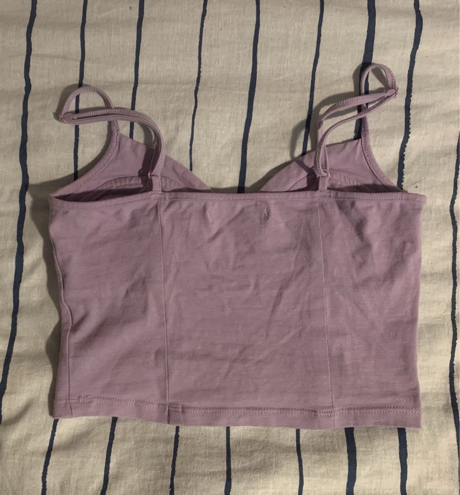 Fioletowy top