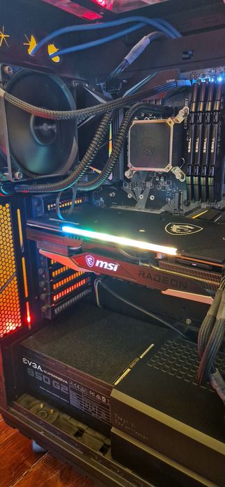 MSI Radeon RX 6800 XT Gaming Trio – Impecável, com caixa e acessórios