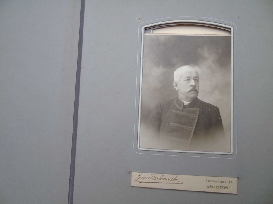 Album  zdjęcia  srebro  Wołyń ród Czarnołózkich 1905 rok