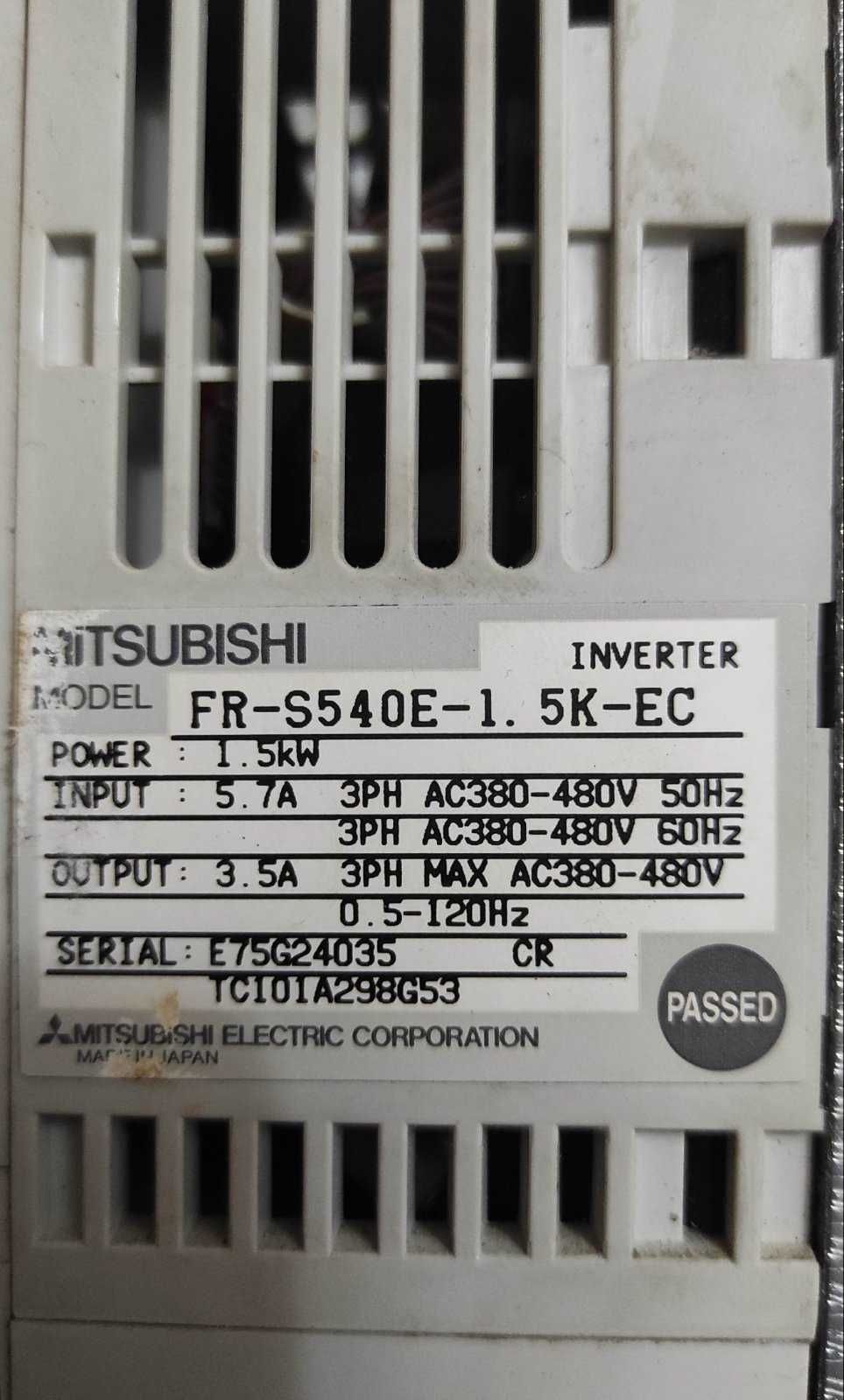 mitsubishi fr-s540e частотный преобразователь