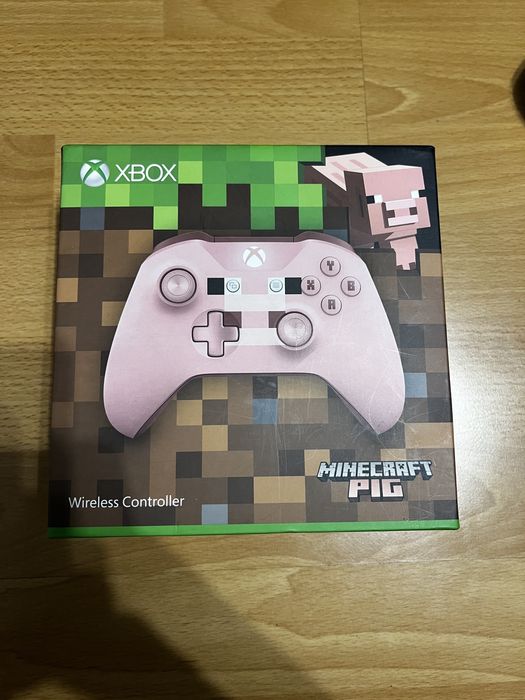 Limitowany kontroler Minecraft Pig do Xbox One Idealny stan!