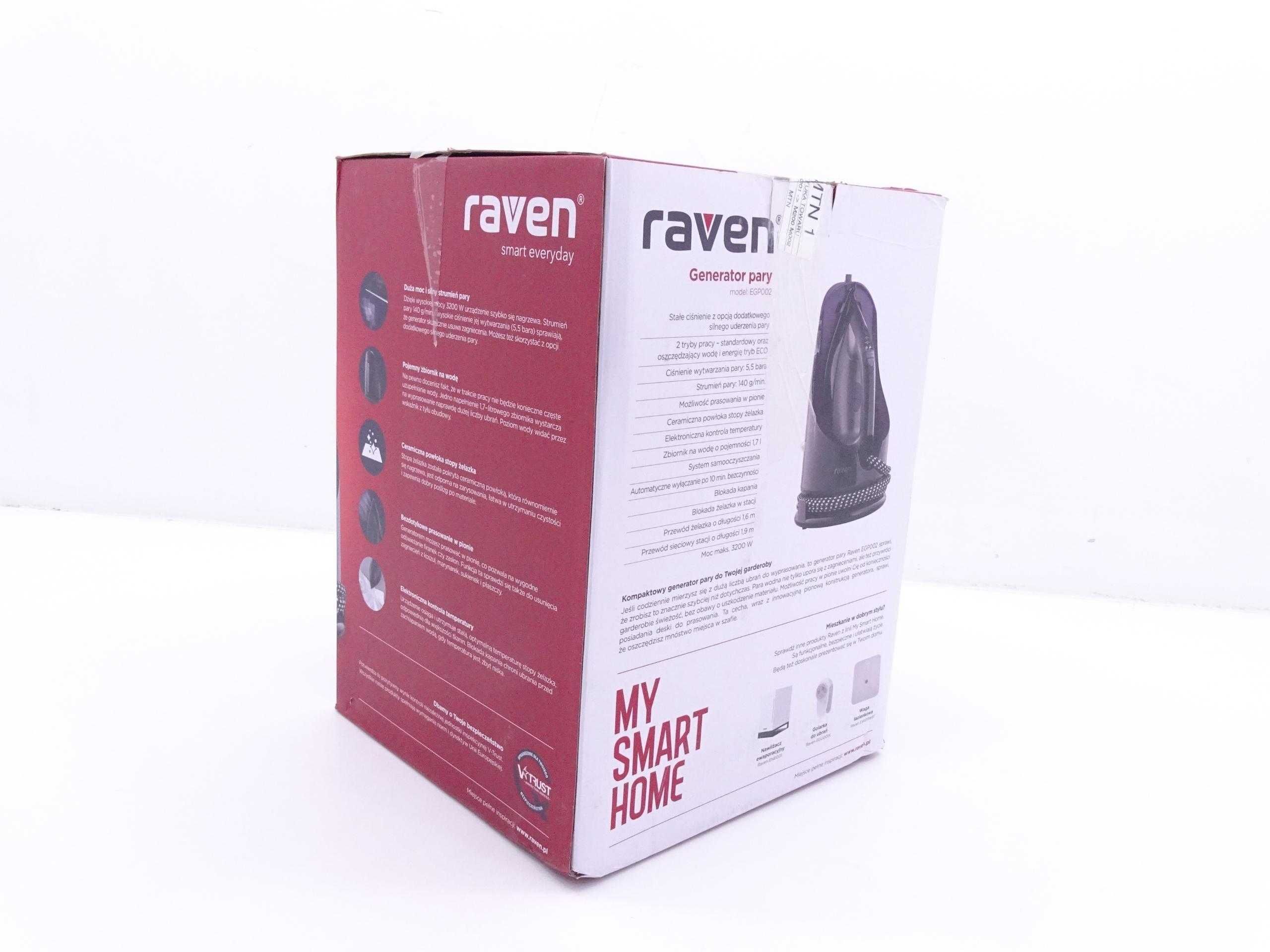 Generator pary Raven EGP002 Ceramic nowy