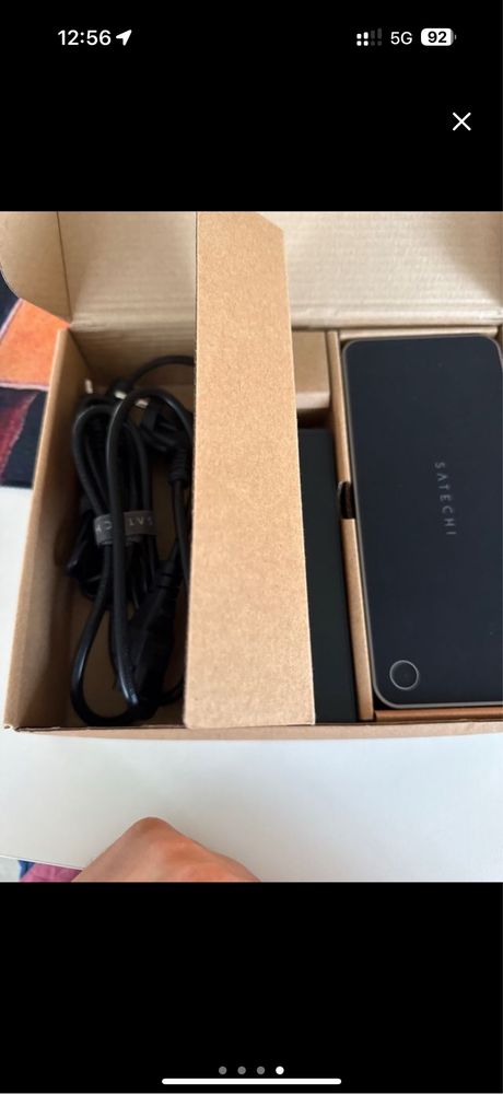 Docking station triplo Satechi 4K,
