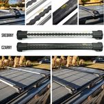 Bagażnik dachowy TURTLE belki na relingi Volvo V40 V50 V70 XC70 XC90