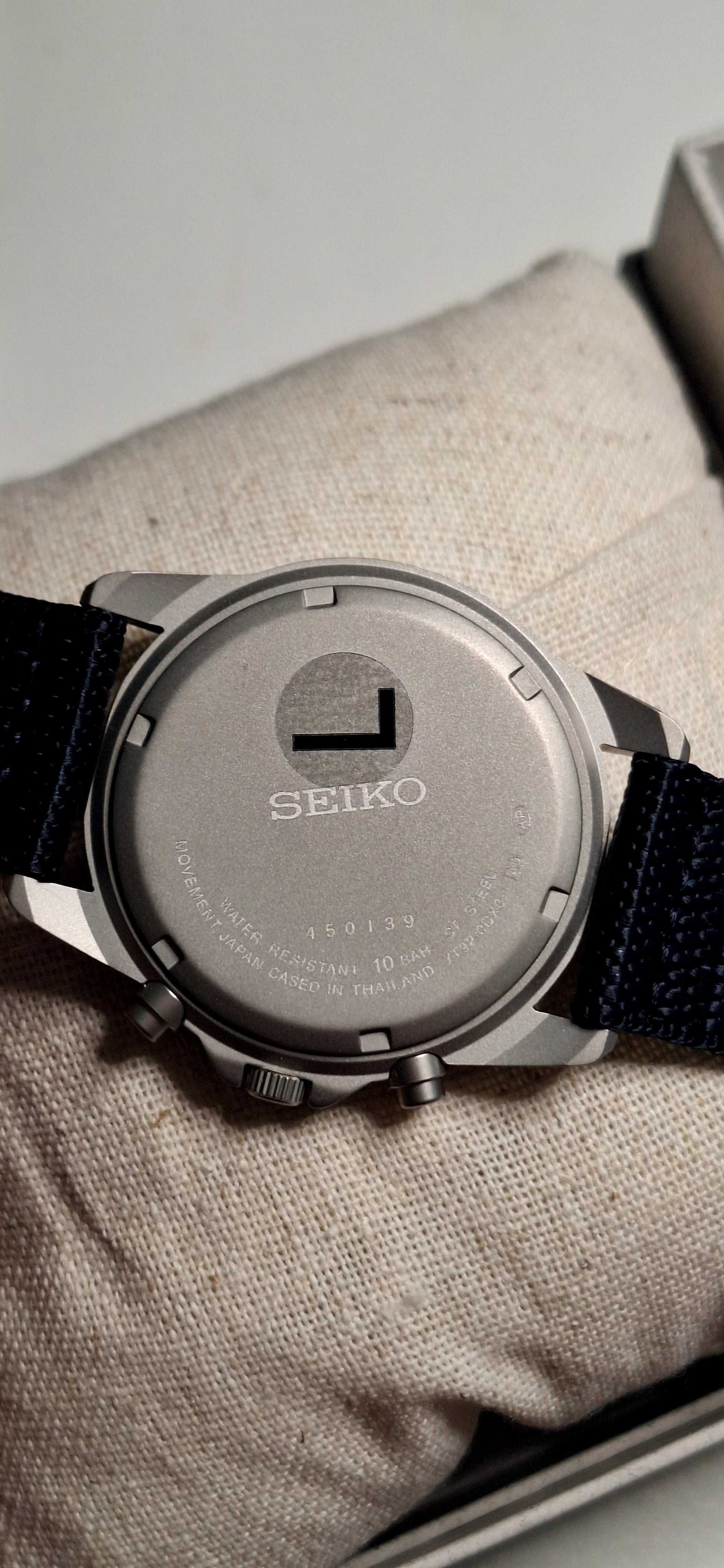 Seiko Cronógrafo SND379R - NOVO
