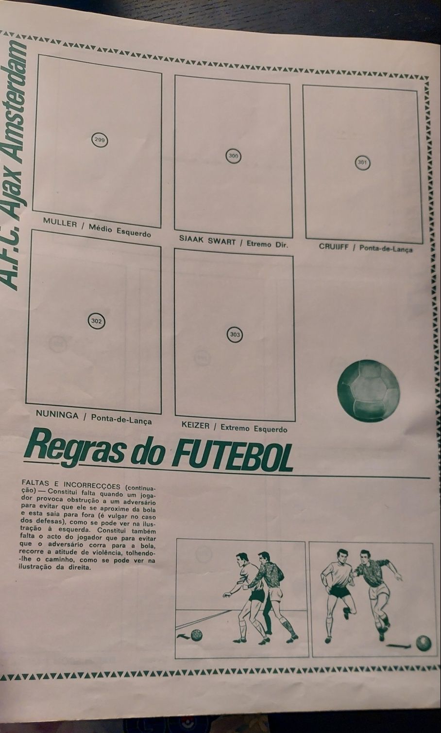 Campeões Europeus de Futebol 1968/69 Palirex | Caderneta Futebol