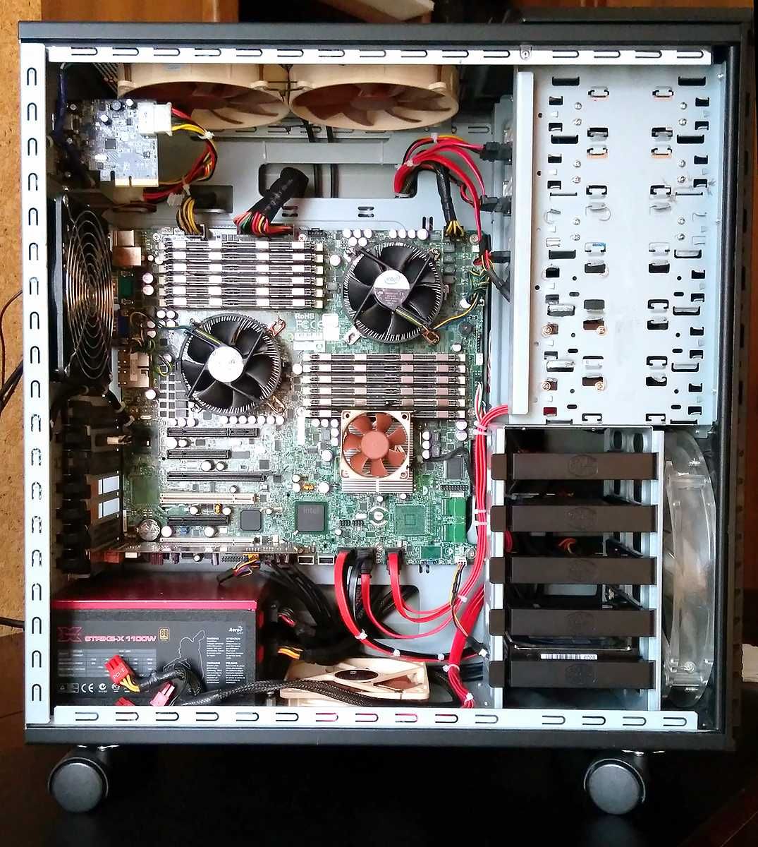 Комплект Supermicro X8DTI-F, 2 x Xeon X5680, 96GB DDR3 ECC. Обмен.