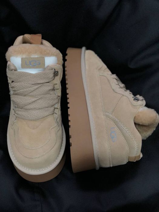UGG Lowmel кросівки Угг Лавмель Ugg Boots Neumel Platform Low Lace