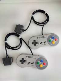 Par de comandos / controladores Nintendo Super Famicom / snes