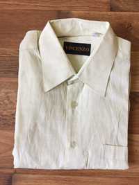 Мужская рубашка оливкового цвета Vincenzo