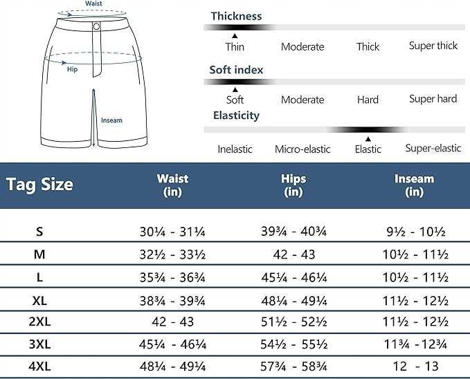 Little Donkey Andy Męskie Szybkoschnące Rozciągliwe Spodenki L/XXL