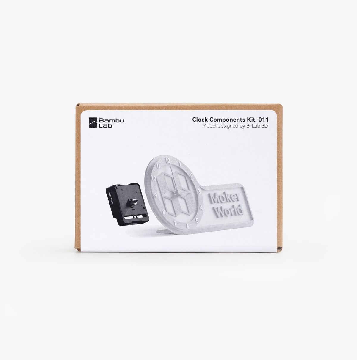 Bambu lab zestaw samodzielnego zrobienia zegaru Clock Components Kit